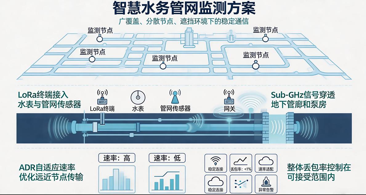 当LoRa遇上万级节点漫途科技如何解决大规模物联网场景的通信瓶颈
