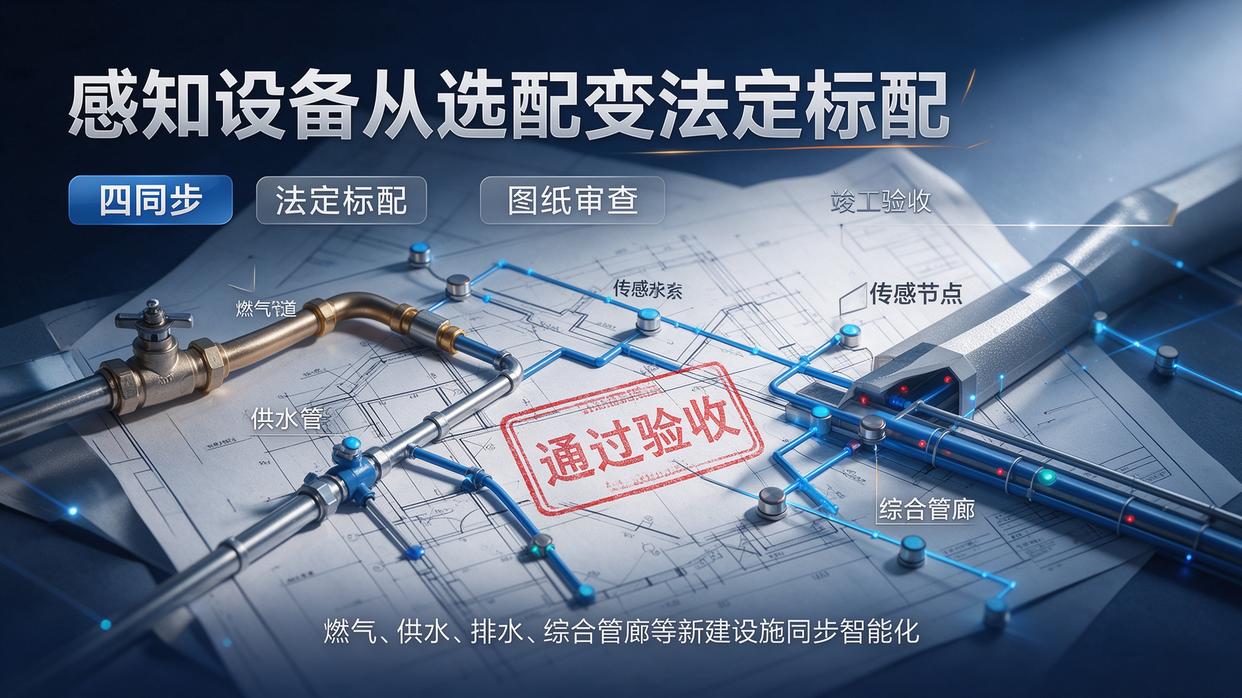 城市生命线进入“法治化运行”时代：监测设备的考题，从“装没装”变成“灵不灵”